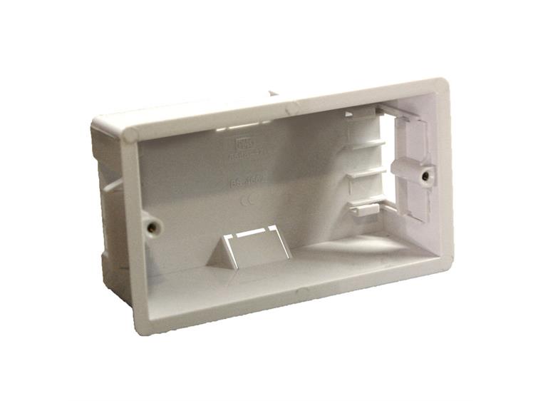Audac WB 5065 FG - Wall box plastic for controller AUDW5065